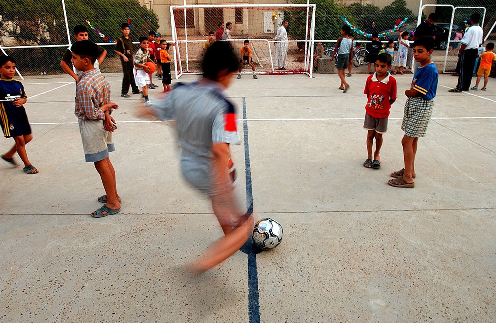 Baghdad Playground Restored to Keep Kids Safe