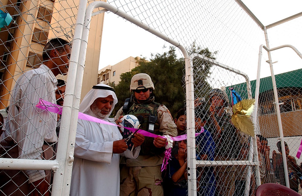 Baghdad Playground Restored to Keep Kids Safe