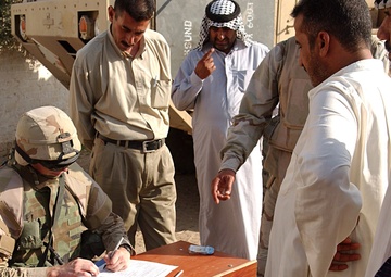 Soldiers Plant Seeds of Reconstruction