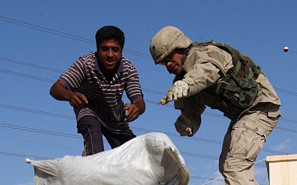 Soldiers Plant Seeds of Reconstruction