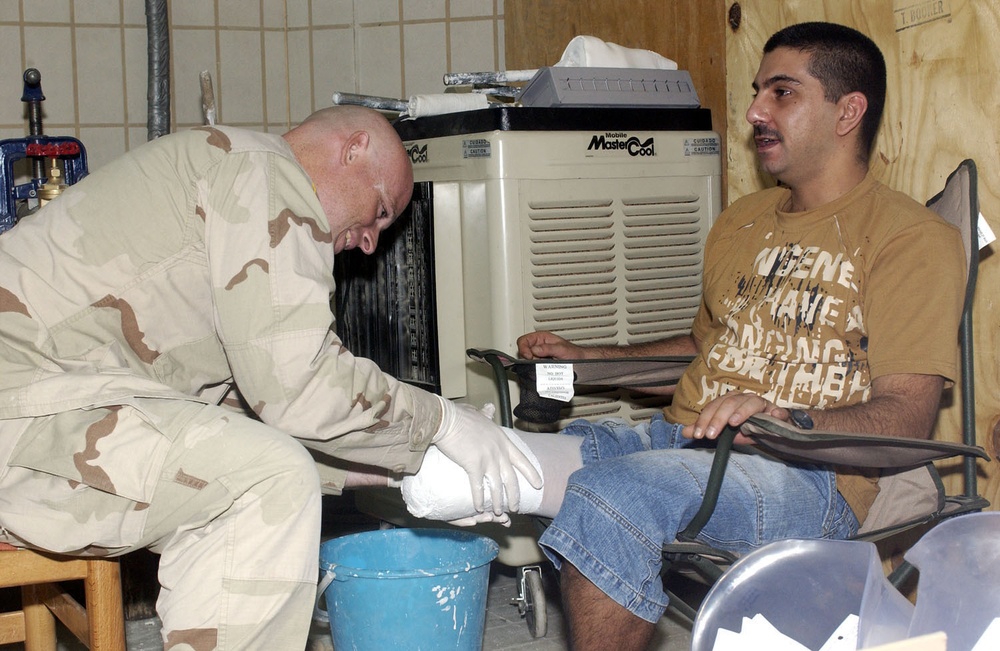 Soldiers Give Injured Iraqi Interpreter a Leg Up on Life