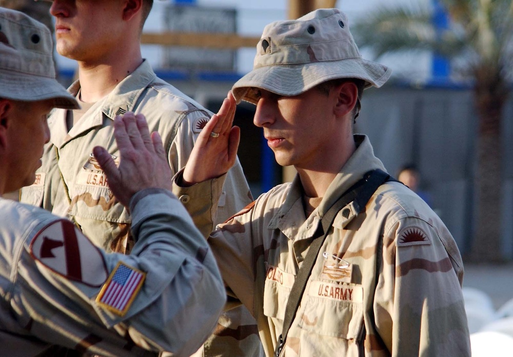 Oregon Battalion Receives Coveted Combat Infantrymans Badge