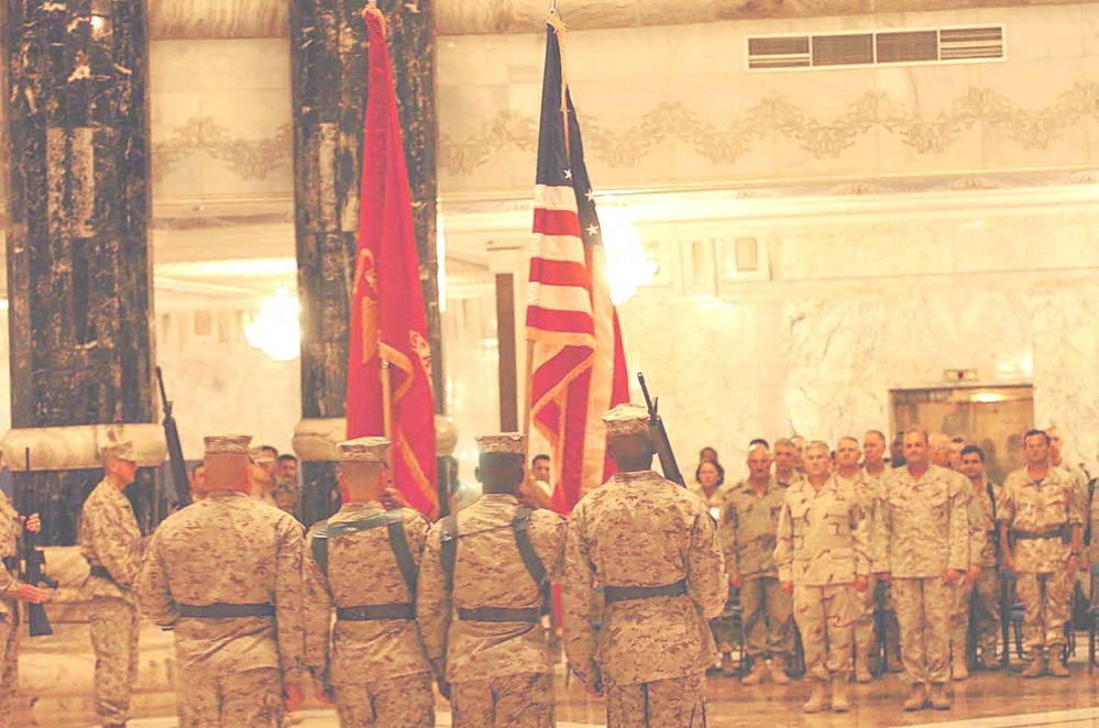 Marine Corps Color Guard