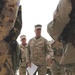 Gunnery Sgt. Michael Grow gives a convoy briefing