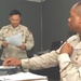 Maj. Gary Aspera teaches the resuscitation section