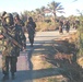 Iraqi soldiers patrol areas along the Euphrates River