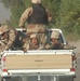 Soldiers patrol the streets of Baghdad