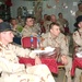 Soldiers found something to cheer about during the game