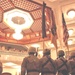 The 89th Military Police Brigade guideon stands for the last tim