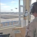 SSgt. Marcelino Segura watches from Taji Tower