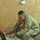 A paratrooper makes himself at home A paratrooper makes himself at home