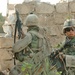 Soldiers search houses in southeast Fallujah