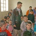 Iraqi schoolchildren receive backpacks