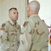 CSM Erik Frey welcomes SGT Brock McNabb