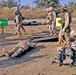 Medics assess and evacuate Soldiers