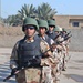 Soldiers perform drill and ceremony at the groundbreaking