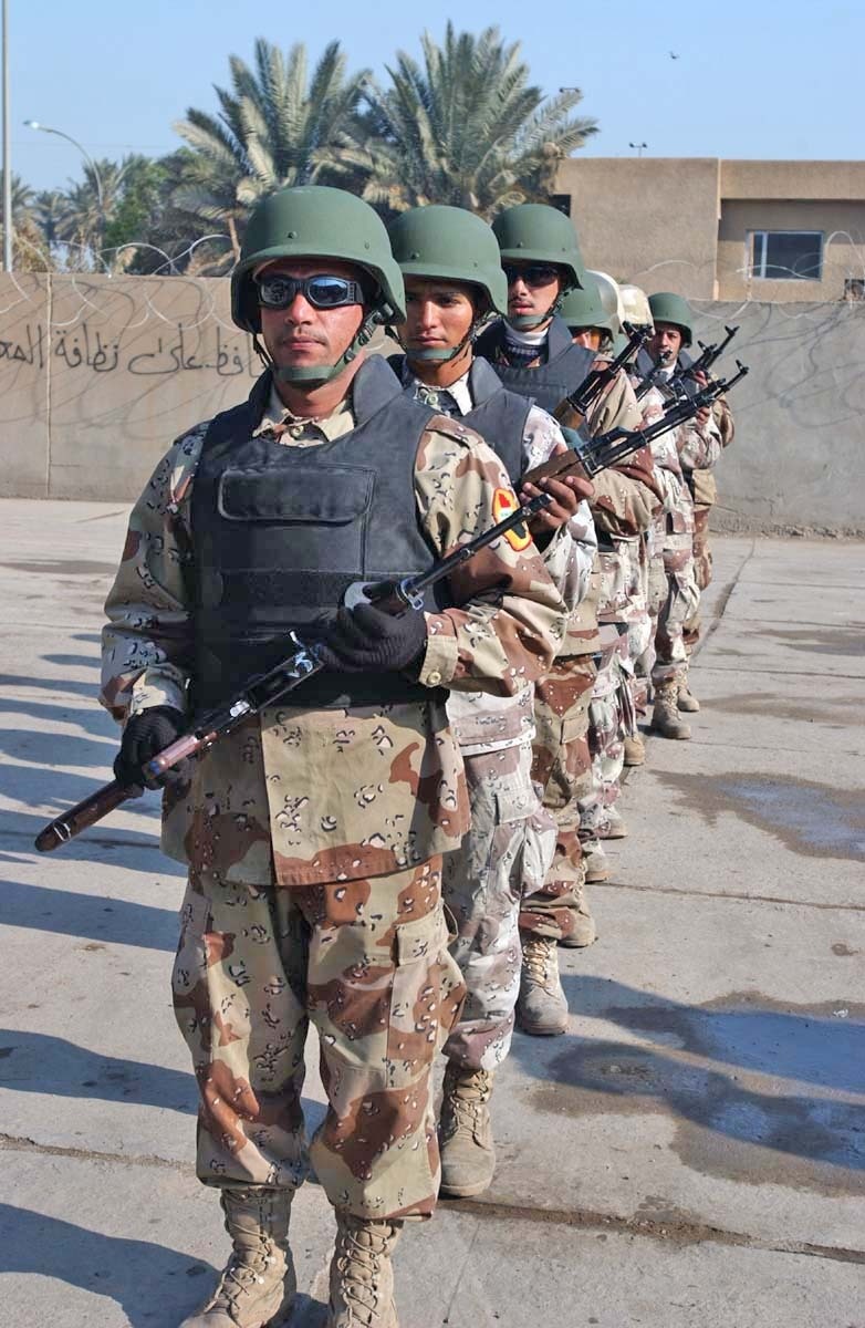 Soldiers perform drill and ceremony at the groundbreaking