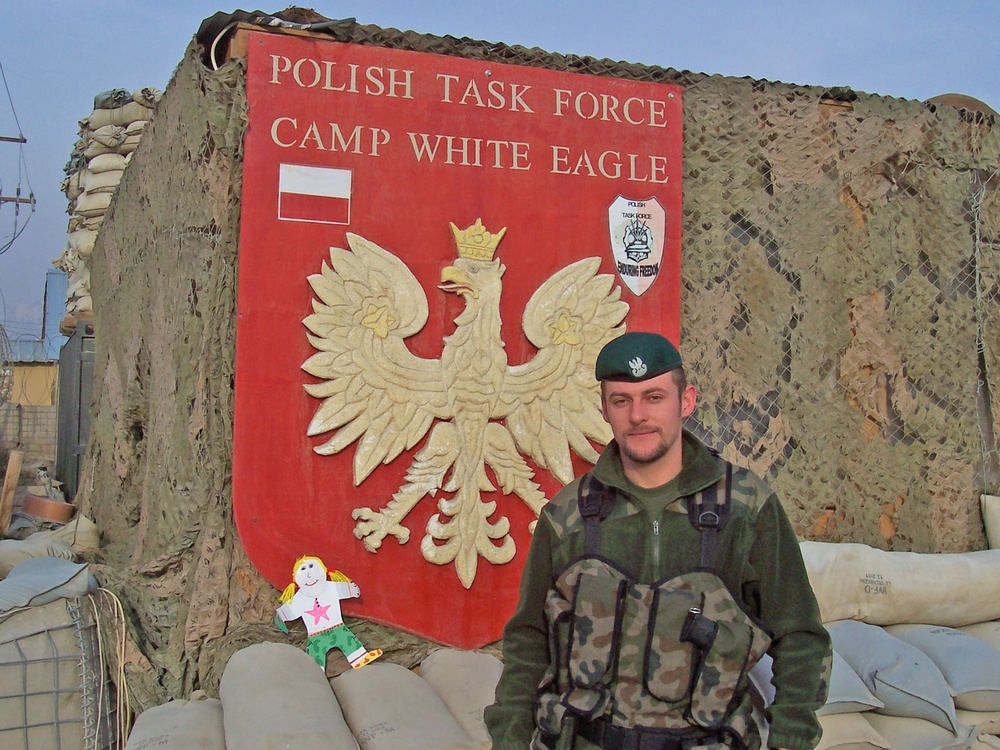 Polish Soldier Marius Jader with FR