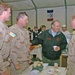 Secretary of Defense greets troops in Mosul chow hall