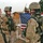 SSgt. Andrew Burt takes his oath of reenlistment