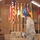 A Soldier reads the dog tags of 1st Lt. Barnett