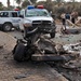 A vehicle-borne improvised explosive device exploded