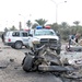 A vehicle-borne improvised explosive device exploded