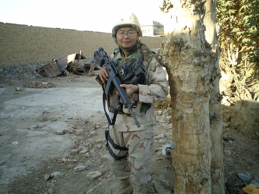 Soldier maintains focus through Iraq, Afghanistan