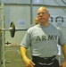 Sgt. Preus organizer for the second power lifting competition