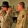 Wearing his new spurs, Spc. Thaddeus Dawkins