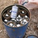 Canisters of CS gas, sometimes used for crowd control