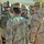 Lt. Col James MacDonald congratulate Iraqi Soldiers