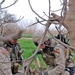 Soldiers unearth a cache of hand grenades