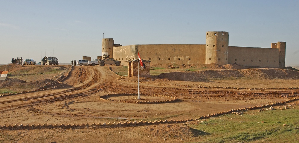 An Iraqi castle located in Cannikan, Iraq