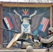 Sgt. Jamal Kennedy mans a .50 caliber machine gun