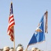 The color guard from 101st Military Intelligence Battalion