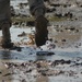 The Butler Range full of water and mud