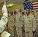 Lt. Gen. James R. Helmly dministers an oath of enlistment