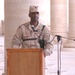 Lt. Col. Graham speaks on his newly appointed title