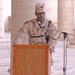 Lt. Col. Graham speaks on his newly appointed title