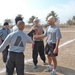 Dirty South and Dirty Bird team captains shake hands