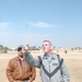 Sgt. Maj. Hesse conducts the coin-toss ceremony