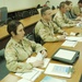 Students of the tri-weekly Arabic class at Camp Victory