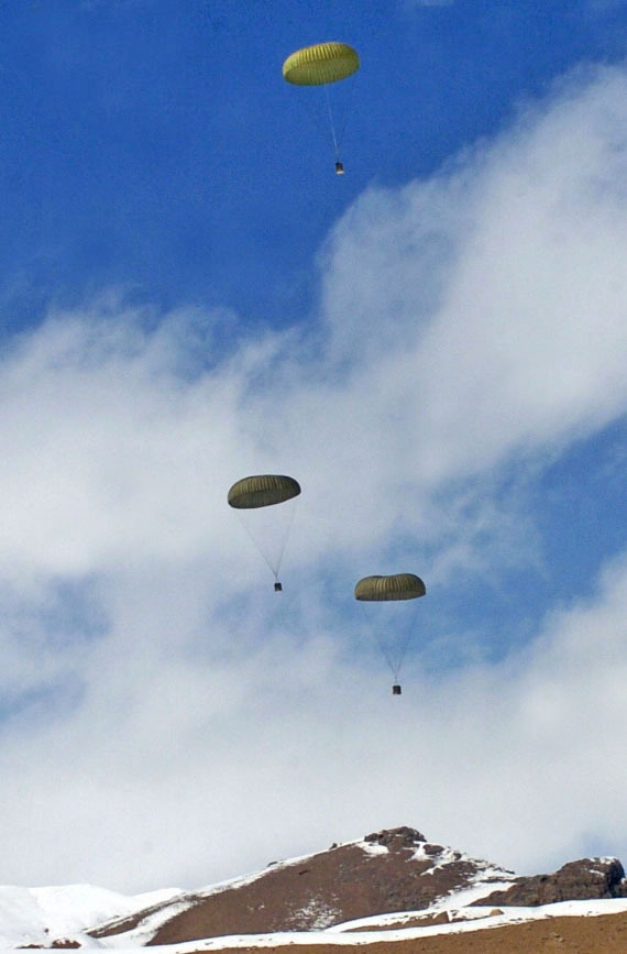 Coalition delivers aid to Ghor Province