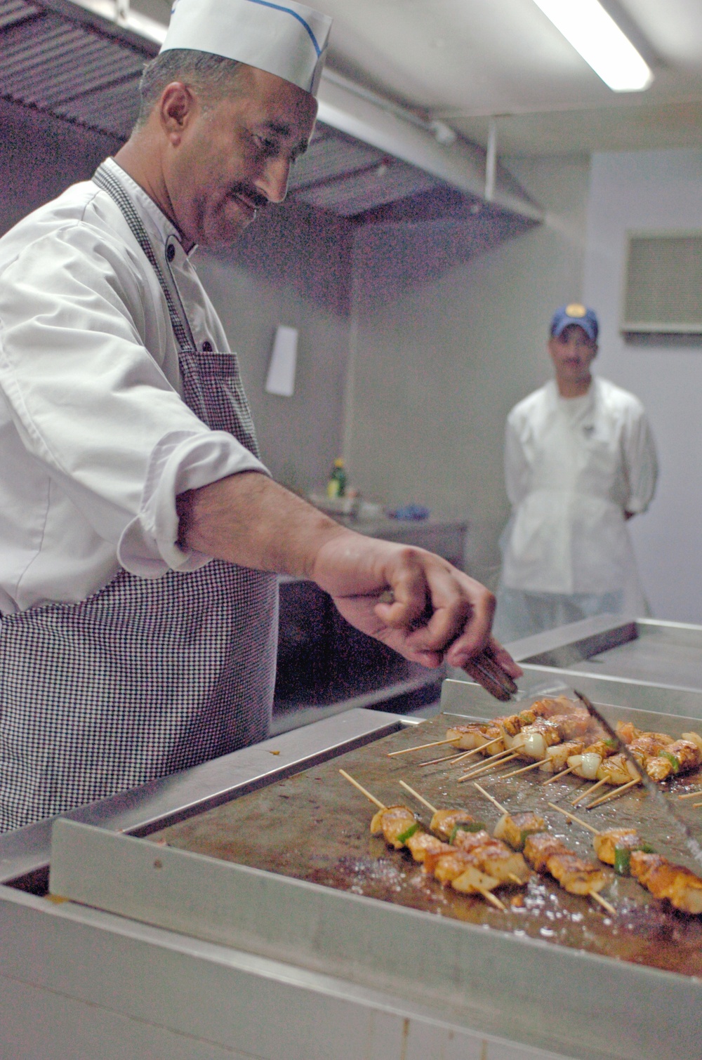 Chef Abdul Raouf Cooks Shish Kabobs