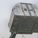 A mail container is being delivered to the Bagram Post Office