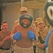 Pfc. Howel prepares to box during Friday Fight Fights