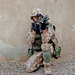 Sgt. Janar Kuningas scans rooftops of nearby buidings
