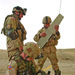 Soldiers assemble the Army smallest UAV, the Raven