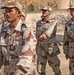 Soldiers march during a March 16 ceremony